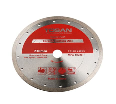 صفحه سرامیک بر توسن (TOSAN) 230 میلی متر مدل T2420-230CC