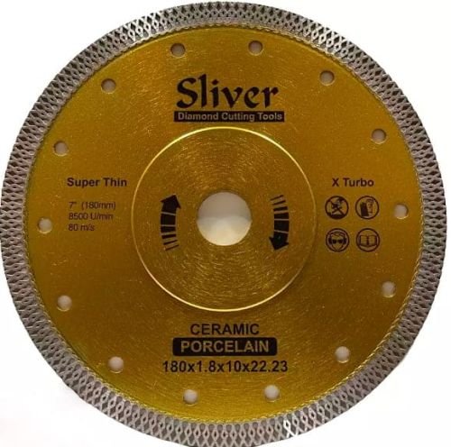 صفحه خشکه بر توربو پرسلان اسلیور (SLIVER) 180 میلی متر