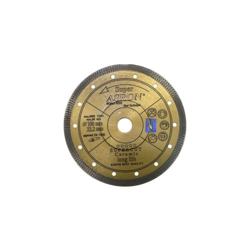 صفحه خشکه بر پرسلان آسرون طلایی (ASRON) 180 میلی متر