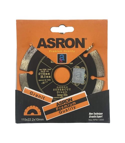 صفحه خشکه بر گرانیت مینی آسرون (ASRON) 115 میلی متر