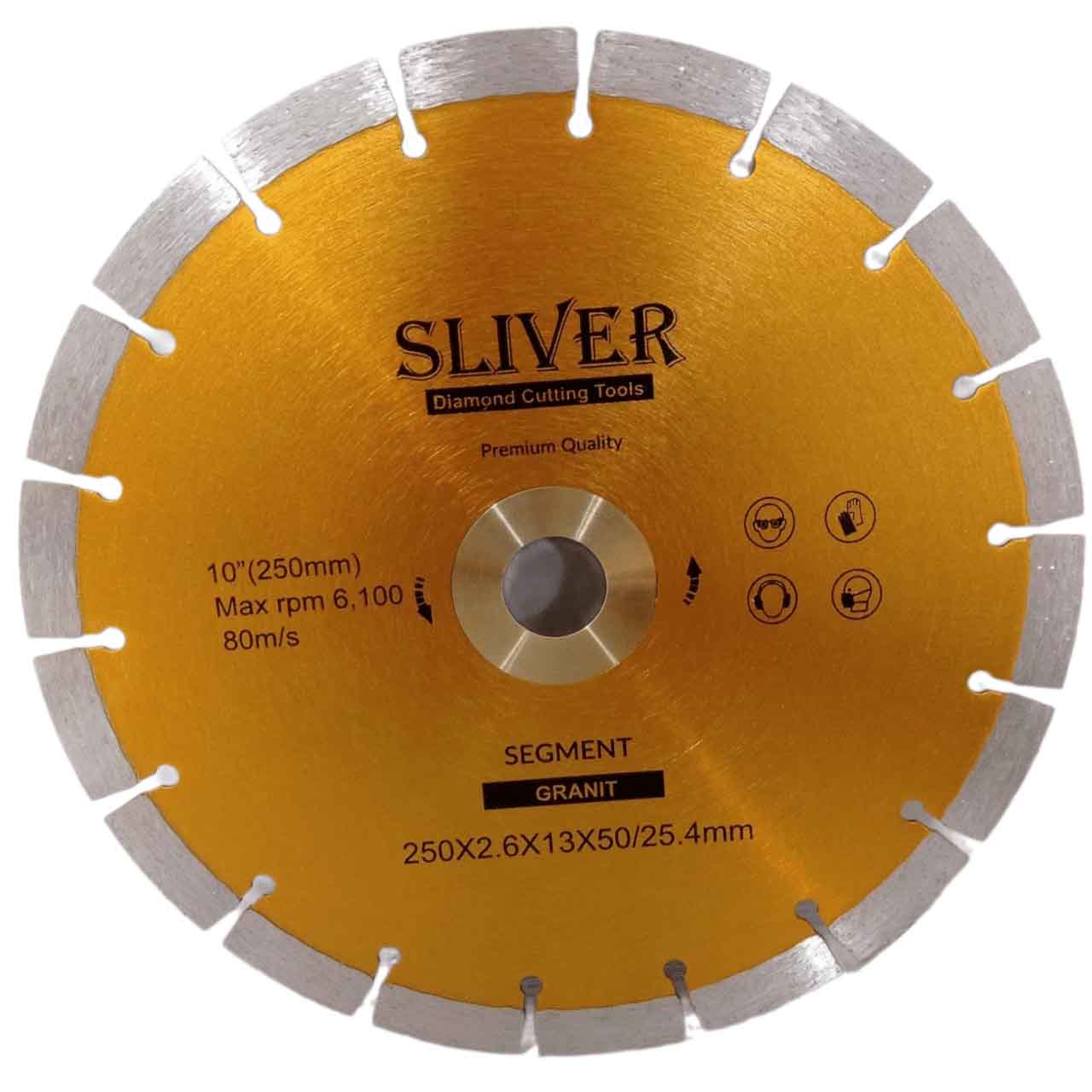 صفحه گرانیت بر اسلیور (SLIVER) 250 میلی متر