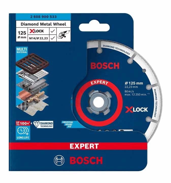 صفحه مخلوط بر مینی بوش (BOSCH) 125 میلی متر (همه کاره)