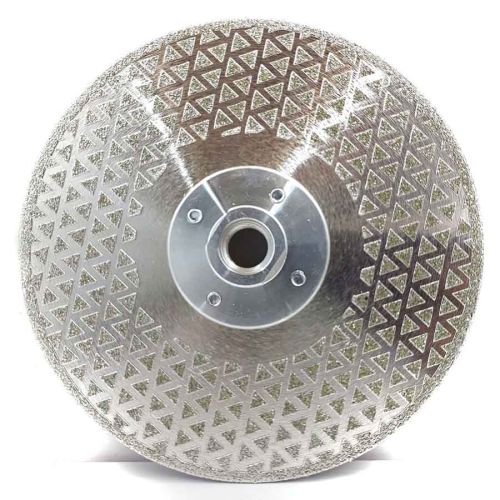 صفحه برش الکتروپلیت مثلثی نقره‌ای نورلند (NEVERLAND) 150 میلی متر