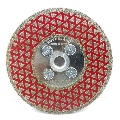 صفحه برش الکتروپلیت مثلثی نورلند (NEVERLAND) 115 میلی متر