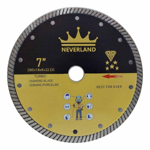 صفحه برش خشکه پرسلان نورلند (NEVERLAND) 180 میلی متر