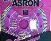 صفحه برش مخلوط بر آسرون بنفش (ASRON) 115 توربو (پرسلان، تراورتن)